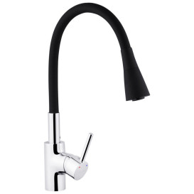 Мийка для кухні Kroner KRP Geburstet-6350RHM 63х50 см із змішувачем та дозатором нержавіюча сталь CVS30127