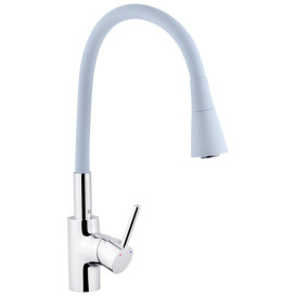 Мийка для кухні Kroner KRP Geburstet-6350RHM 63х50 см із змішувачем та дозатором нержавіюча сталь CVS30128