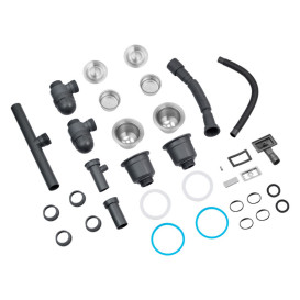 Мойка для кухни Kroner KRP Geburstet-7843ZHM 78х43 см с дозатором и сушилкой нержавеющая сталь CV022805