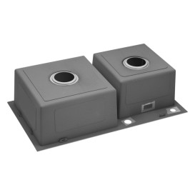 Мойка для кухни Kroner KRP Geburstet-7843ZHM 78х43 см с дозатором и сушилкой нержавеющая сталь CV022805