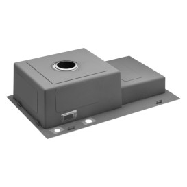 Мойка для кухни Kroner KRP Geburstet-7848LHM 78х48 см крыло справа нержавеющая сталь CV030021