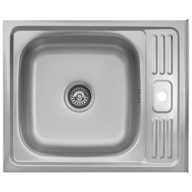 Мийка для кухні Kroner KRP KRP Satin-6050 50х60 см нержавіюча сталь CV031911