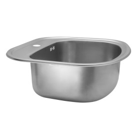 Мийка для кухні Kroner KRP Satin-4749080180 49х47 см нержавіюча сталь CV022758