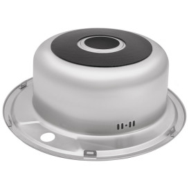 Мойка для кухни Kroner KRP Satin-49008180 ⌀49 см нержавеющая сталь CV022766