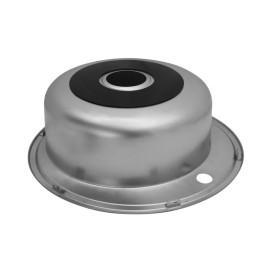 Мойка для кухни Kroner KRP Satin-51008180 ⌀51 см нержавеющая сталь CV022770