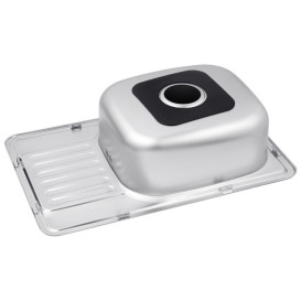 Мийка для кухні Kroner KRP Satin-664208180 66х42 см нержавіюча сталь CV025281