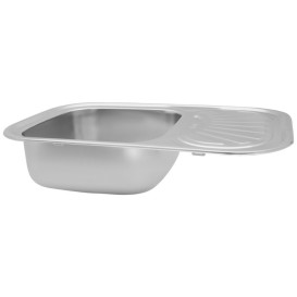 Мийка для кухні Kroner KRP Satin-754908180 75х49 см нержавіюча сталь CV022782