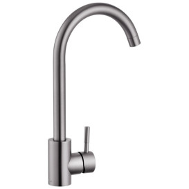 Мийка для кухні Kroner KRP Schwarze-7849RHM 78х49 см із змішувачем та дозатором нержавіюча сталь чорний PVD CVS30119