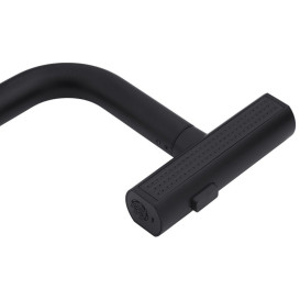 Мойка для кухни Kroner KRP Schwarze-7849RHM 78х49 см со смесителем и дозатором нержавеющая сталь черный PVD CVS30126