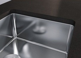 Мойка для кухни квадратная Blanco Andano 450-U нержавеющая сталь зеркальная полировка 522963