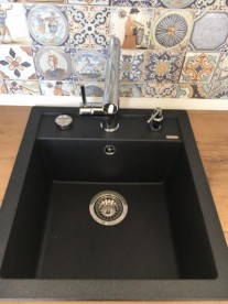 Мойка для кухни квадратная BLANCO Dalago 45 SILGRANIT® PuraDur® алюметаллик 517157