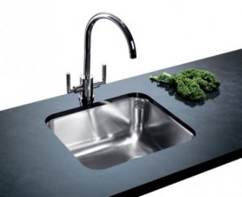 Мийка для кухні квадратна Blanco Supra 450-U нержавіюча сталь полірована 518204