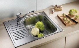 Мойка для кухни прямоугольная Blanco Tipo 45 S mini нержавеющая сталь декор 516525