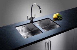 Мойка для кухни квадратная Blanco ZEROX 400-U нержавеющая сталь  зеркальная полировка 521585