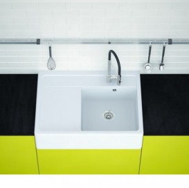 Мойка для кухни Marmorin Ewit 1k 10 89,5х63 см искусственный камень Magranit песочный 515 113 007