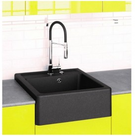 Мойка для кухни Marmorin Ewit 1k без крыла накладная искусственный камень белый 515 103 006