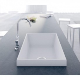 Мийка для кухні Marmorin Olwin 1k 87х45 см штучний камінь Magranit сафарі 525 103 001