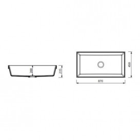 Мойка для кухни Marmorin Olwin 1k без крыла искусственный камень белый 525 103 006