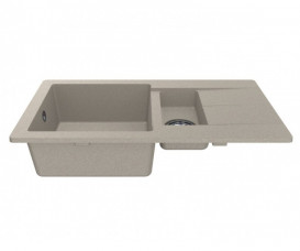 Мийка для кухні Miraggio Austin 77,2х43 см кварцовий пісок Mirastone пісочний 0000072