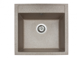 Мойка для кухни Miraggio Bodrum 510 врезная прямоугольная с переливом матовый Terra 0000005