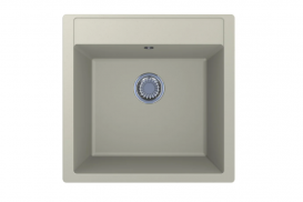 Мойка для кухни Miraggio Bodrum 510 врезная прямоугольная с переливом матовый jasmine 0000003