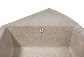 Мийка для кухні Miraggio Europe 1100x550x192 врізна з 2 чашами матовий terra 0000017