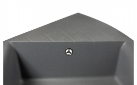 Мийка для кухні Miraggio Europe 1100x550x192 врізна з 2 чашами матовий Gray 0000014