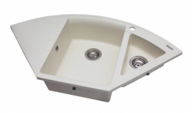 Мойка для кухни Miraggio Europe 1100x550x192 врезная с 2 чашами матовый Jasmine 0000015
