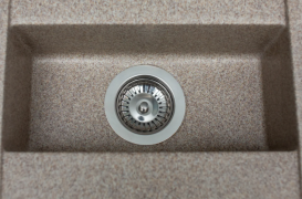 Мойка для кухни Miraggio La Pas врезная прямоугольная с 2 чашами с переливом матовый Terra 0000024