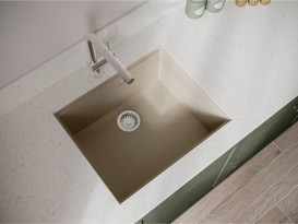 Мойка для кухни Miraggio Lagoon 54,1х51,1 см кварцевый песок Mirastone песочный 0001141