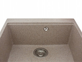 Мийка для кухні Miraggio Lagoon 54,1 х51,1 см кварцовий пісок Mirastone терра 0001200