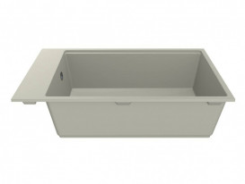 Мойка для кухни Miraggio Lagoon 76х46 см кварцевый песок Mirastone жасмин 0002087