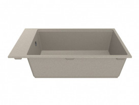 Миття для кухні Miraggio Lagoon 76х46 см кварцовий пісок Mirastone пісочний 0002088