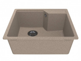 Мийка для кухні Miraggio Lisa 55,8х49,8 см кварцовий пісок Mirastone терра 0002242