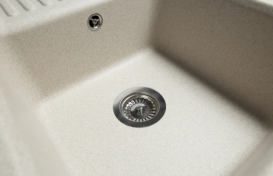 Мойка для кухни Miraggio Orlean врезная прямоугольная с крылом с переливом матовый Sand 0000036