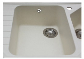 Мойка для кухни Miraggio Tirion врезная с 2 чашами с крылом матовый Jasmine 0000041