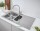 Мийка для кухні прямокутна Grohe K300 крило зліва 1 5 чаші врізна нержавіюча сталь 31564SD0
