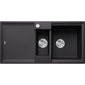 Мийка для кухні прямокутна Blanco ADIRA 6 S SILGRANIT антрацит 527602
