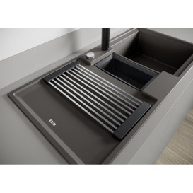 Мийка для кухні прямокутна Blanco ADIRA 6 S SILGRANIT сірий беж 527607