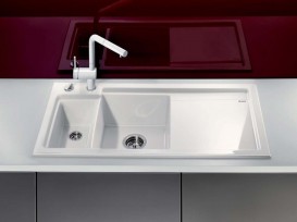 Мийка для кухні прямокутна BLANCO Axon II 6 S кераміка глянсовий білий 524138