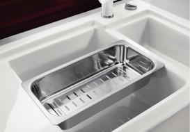 Мийка для кухні прямокутна BLANCO Axon II 6 S кераміка глянсовий білий 524138