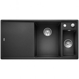 Мийка для кухні прямокутна BLANCO Axia III 6 S-F SILGRANIT® антрацит 523483