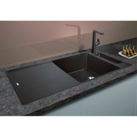 Мойка для кухни прямоугольная BLANCO Axia III XL 6 S-F SILGRANIT® кофе 523531