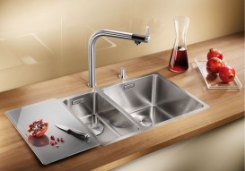 Мийка для кухні прямокутна Blanco Andano 340/180-IF нержавіюча сталь чаша справа 522973