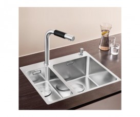 Мийка для кухні прямокутна Blanco Andano 340/180-IF-А нержавіюча сталь дзеркальна поліровка 522996