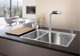 Мийка для кухні прямокутна Blanco Andano 340/180-IF-А нержавіюча сталь дзеркальна поліровка 522996