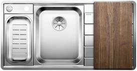 Мийка для кухні прямокутна BLANCO AXIS III 6S-IF чаша справа нержавіюча сталь дзеркальна поліровка 522104