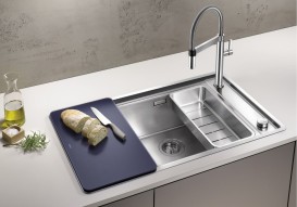 Мойка для кухни прямоугольная Blanco Andano XL 6S-IF Compact нержавеющая сталь  чаша справа 523001