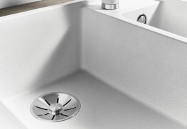 Мойка для кухни прямоугольная Blanco Axia III 6 S SILGRANIT PuraDur® белый 524657