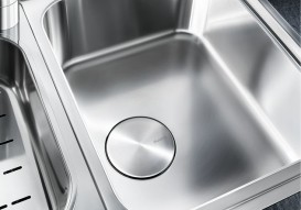 Мийка для кухні прямокутна Blanco CLASSIC PRO 6 S-IF нержавіюча сталь з клапаном-автоматом дзеркальна поліровка 523665